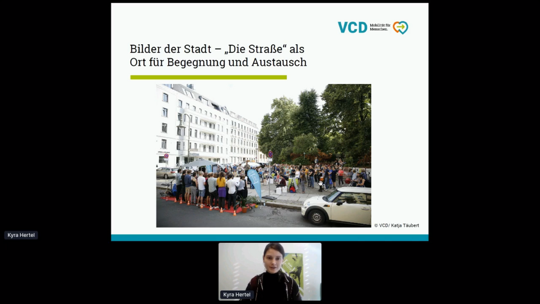 Einblick in den Vortrag von Kyra Hertel (VCD) © VCD/DIY
