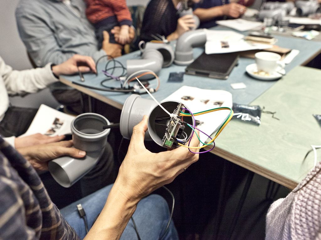 Als Workshop eignet sich der Bau eines eigenen Messgerätes wunderbar © Wibke Reckzeh